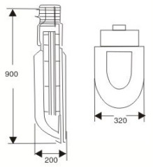 120-200W LVD Road Light