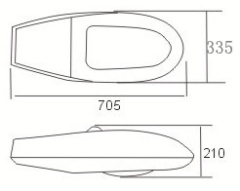 Electrodeless Discharge Street Light(40W,80W)