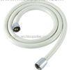 White 2m Pvc Shower Hose Braided , Double Lock Stainless Steel Shower Hose