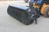 good quality skid steer loader attachment road sweeper