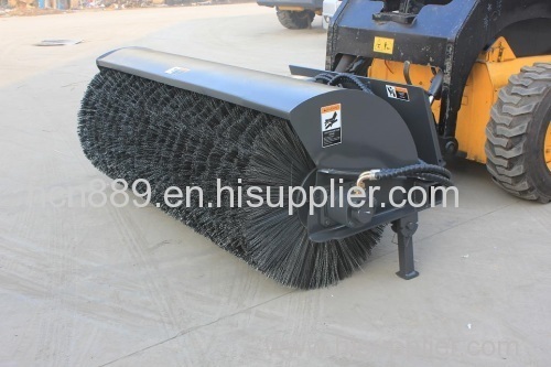 good quality skid steer loader attachment road sweeper