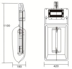 120W-300W IP65 Induction road lamp