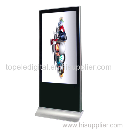 55" Wifi Indoor Advertising Display Stand,network lcd advertising player,kiosk indoor lcd digital player
