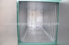 electric powder coating curing oven