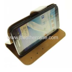 Vintage Genuine Real Leather Flip Case Wallet Cover For Samsung Galaxy Note 2 II