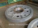 Q235B Forged And Molded Pulley With Light Weight , Crane Metal Welding Working