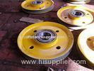 Professional Non-Standard Hot-Rolled Pulley / Crane Sheave For Port Machinery
