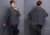 2014 New Cardigan Ladies Crew Neck Sweaters with Pockets And Buttons Up , Acrylic Wool Material