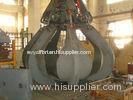 Minerals Excavator Grab With Four Rope / Clamshell Bucket , Mining Excavator Parts