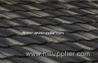 Polished Gray Double Roman Building heat insulation roof Tiles / roofing panel