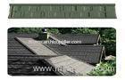 decorative Grid Lightweight Metal Roof Tiles / Roman villa roofing tiles