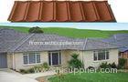 Durable Waterproof Stone Coated Metal Roofing Tile , black / red / green roofing sheet