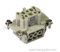 HE-006 6pin heavy duty connector for industrial