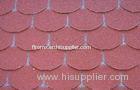 House Waterproof Eco Fish Scale Asphalt Shingles , Waterproof villa roof tiles