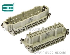 Heavy duty connector (HE series )HE-024 for hot runner control