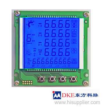 LCM for energy meters/COB module