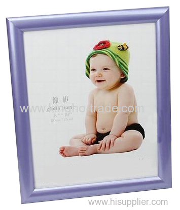 Purple PVC Extruded Picture Frame