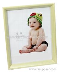 Light Yellow PVC Extruded Picture Frame