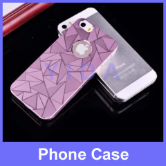 Diamond Metal Aluminum Hard Back Cover Case for iPhone 5 5S