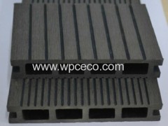 140x25mm hollow wpc outdoor flooring for sales
