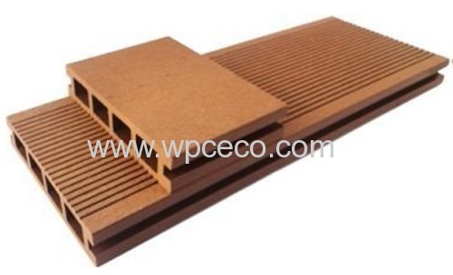 wooden plastic decking floor from China