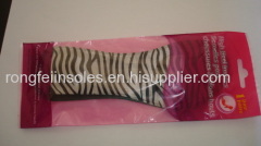 fashion insoles ladies high heel insoles printed cloth insoles 3/4 zebra insoles