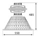 Electrodeless Induction Factory Light