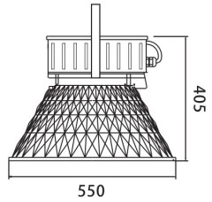 80-250W LVD High Bay Light