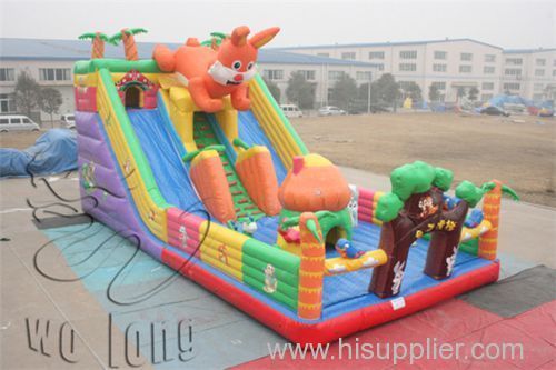 Best sale Playground Commercial inflatable jumping castle slide for sale