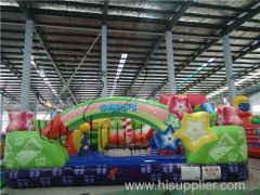 Best sale Playground Commercial children inflatable castle slide for sale