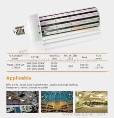 High Pressure Sodium Lamp 400W Replacement to Led,E40 100w Led
