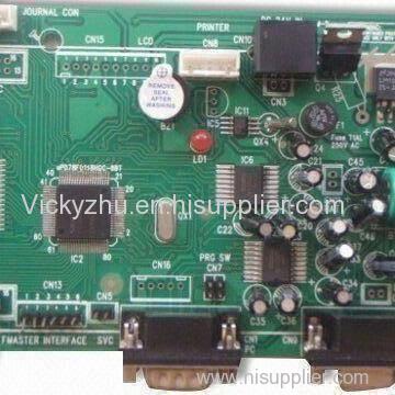 EMS Double-sided PCB Assembly with 1.6mm Thickness, Made of CEM3, FR2, FR4 and AL, Turnkey Service