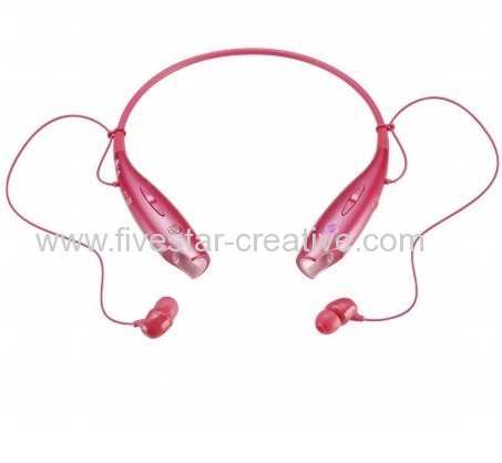 LG Stereo Wireless Bluetooth Headset Tone HBS730 Pink Neckband Headset HBS730