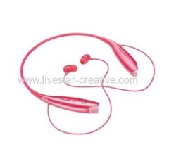 LG Stereo Wireless Bluetooth Headset Tone HBS730 Pink Neckband Headset HBS730
