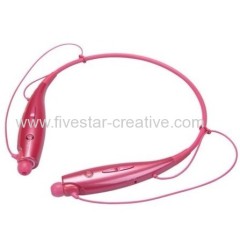 LG Stereo Wireless Bluetooth Headset Tone HBS730 Pink Neckband Headset HBS730