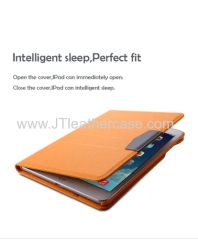 Red PU conch Mini series flip cases for ipad mini leather flip case for mini ipad