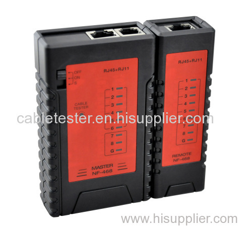 Network and telephone Cable Tester