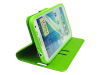 Slime Green Slim Leather Wallet Case Stand Soft TPU for Samsung Galaxy Note 2 II