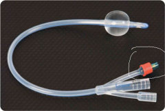 3 way Silicone Foley Catheter