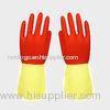 Diamond Grip rubber Color Latex Gloves for dish washing