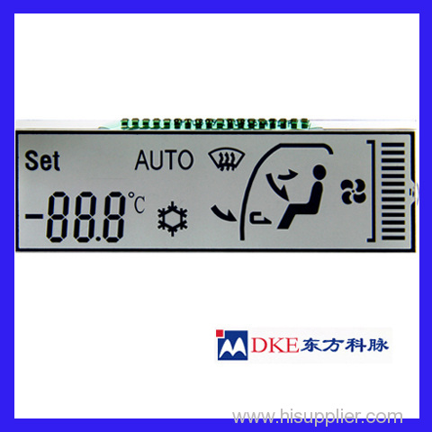 Automotive electronic LCD display