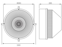 40-100W Parking LVD Garage Light