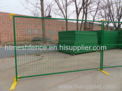 6ft by 10ft Powder coated temporary modular fence panels temporary steel construction fence