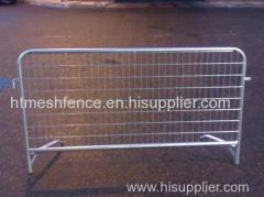 6ft by 10ft Powder coated temporary modular fence panels temporary steel construction fence