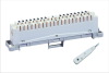 10 Pair KRONE Back Mount LSA module used for connection of exchange lines and jumper wires