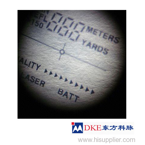 laser range meter LCD display