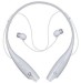 LG Tone Bluetooth Behind-the-neck Headset Headphone HBS-700 With Microphone in White orange