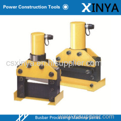 Hydraulic bus bar cutting machine