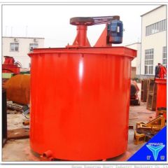 Mixing bucket for mining