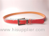 Fashion Lady PU Belt with Two Color Combination